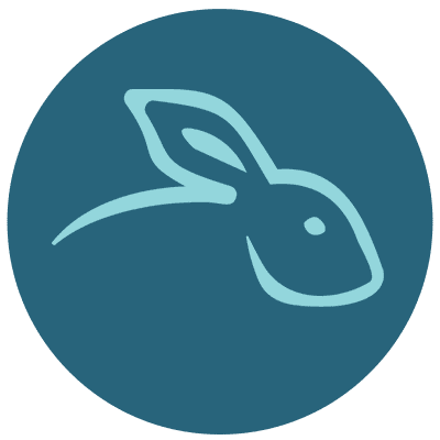 Rabbit Circle Icon